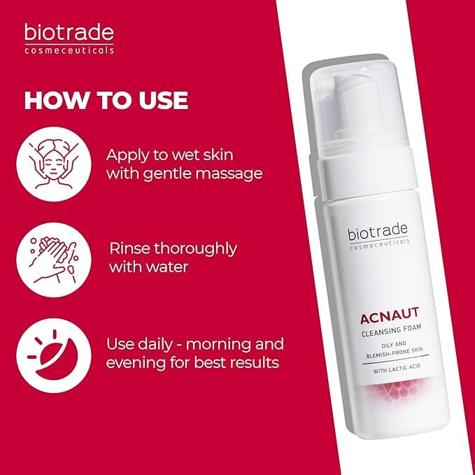 Acnaut Cleansing Foam 150ml - Image 4