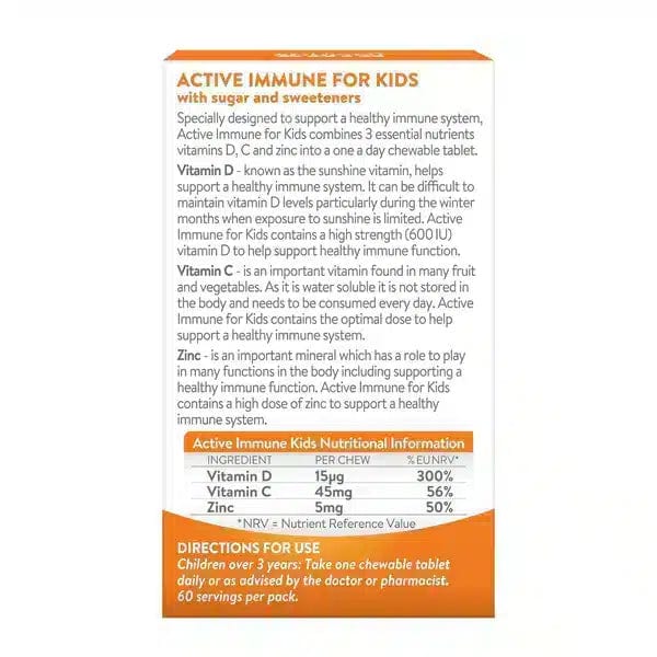 Active Immune For Kids Chewable Tabs (60) - Image 4