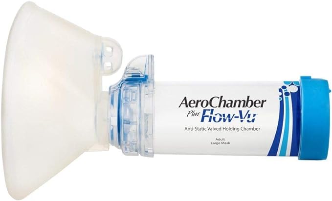 AeroChamber Plus Flow-Vu Chamber Adult Large Mask - Image 4