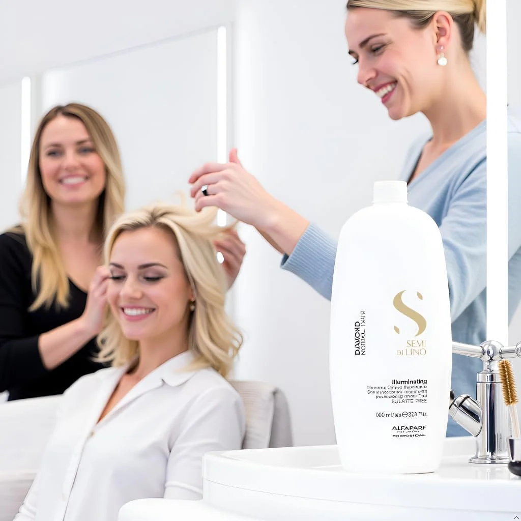 Alfaparf Diamond Illuminating Low Shampoo 1000ml - Image 4