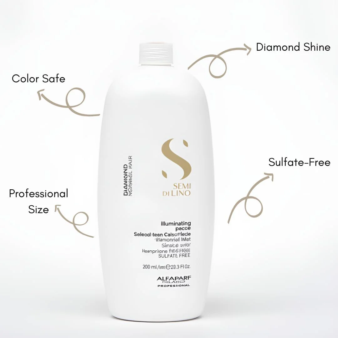 Alfaparf Diamond Illuminating Low Shampoo 1000ml - Image 5