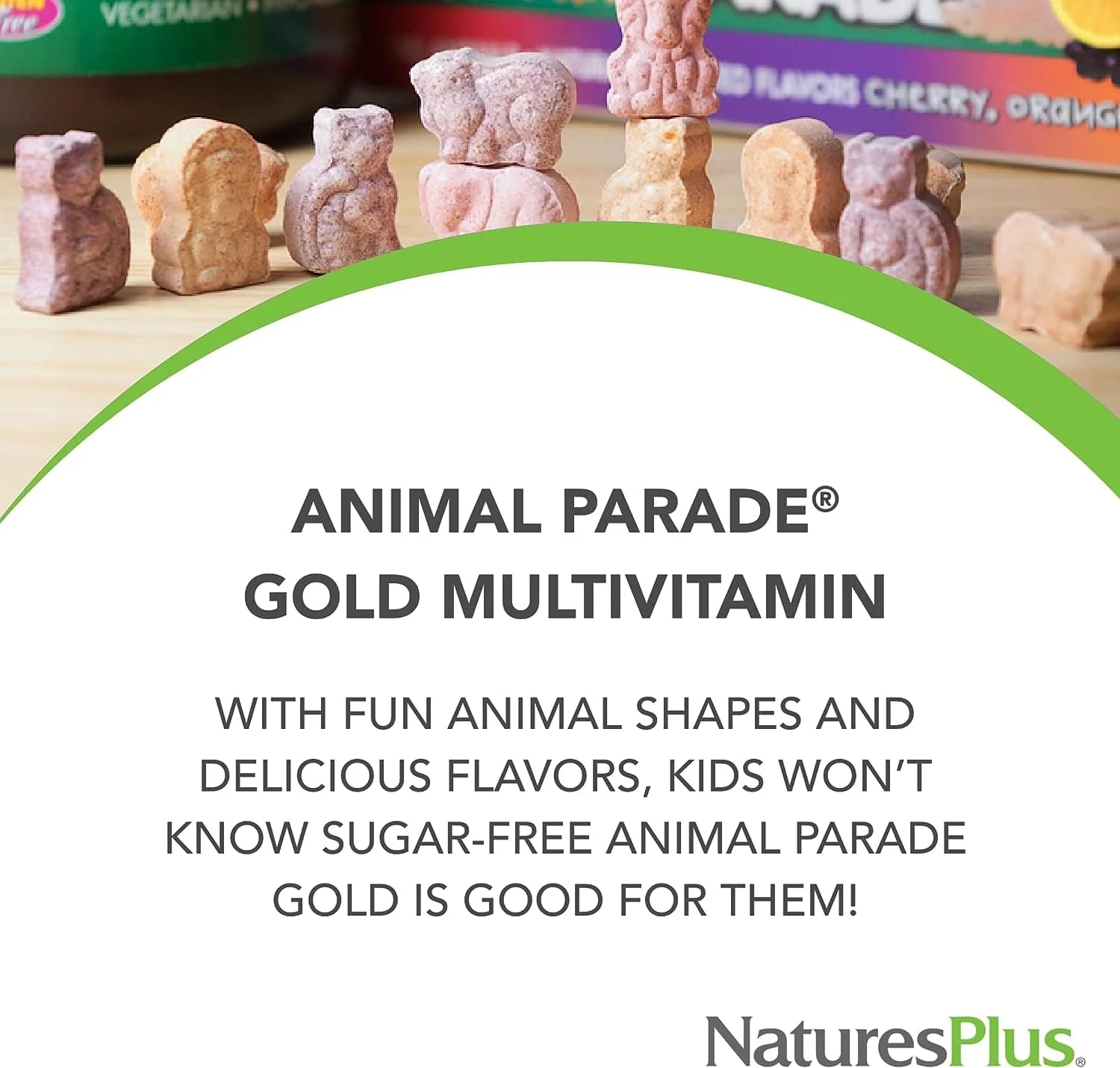 Animal Parade GOLD Multivitamin Children’s Chewables 120 Tablets - Image 4