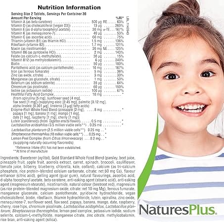 Animal Parade GOLD Multivitamin Children’s Chewables Assorted 60 Tablets - Image 2