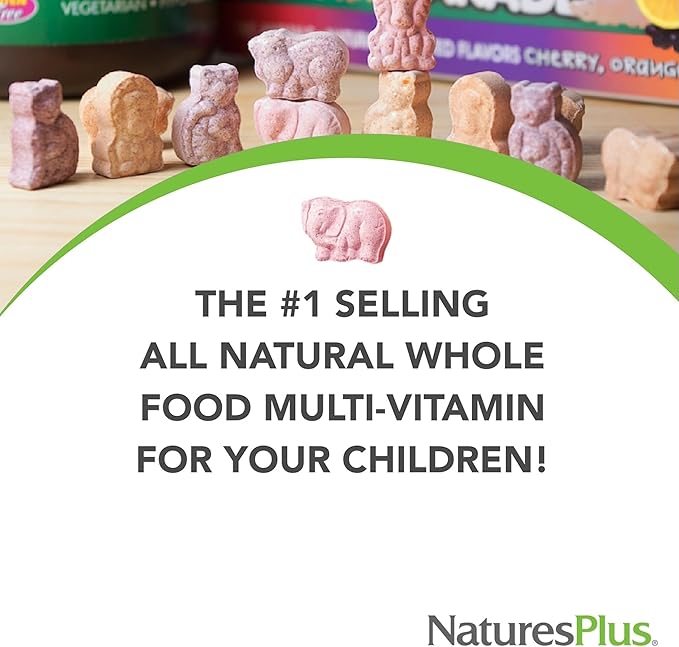 Animal Parade GOLD Multivitamin Children’s Chewables 120 Tablets - Image 6