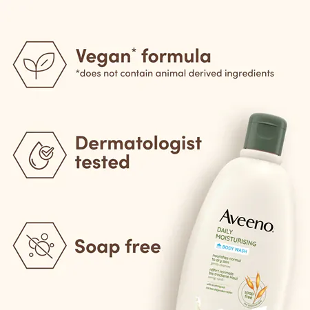Aveeno Daily Moisturising Body Wash 500ml - Image 6