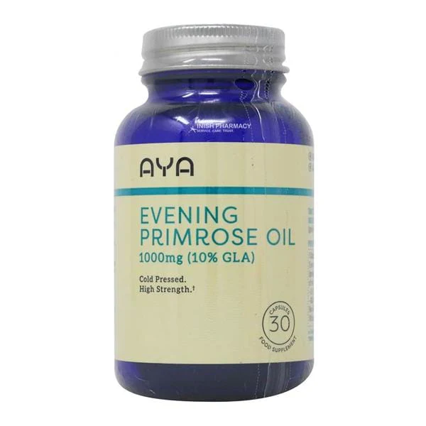 Aya Evening Primrose Oil 10% GLA 30 Capsules - Image 2
