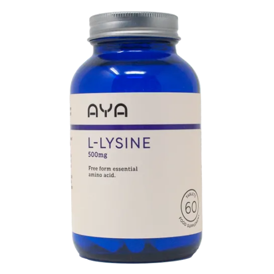AYA L-Lysine 500mg 60 Tablets - Image 2