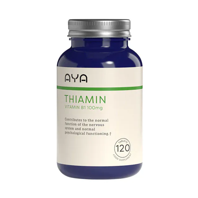 AYA Vitamin B1 Thiamin 100mg Tablets - Image 3