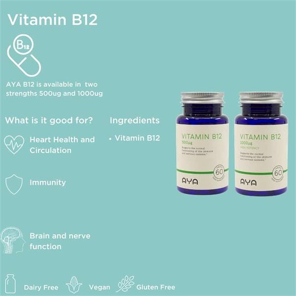 AYA Vitamin B12 1000mcg 60 Tablets - Image 5
