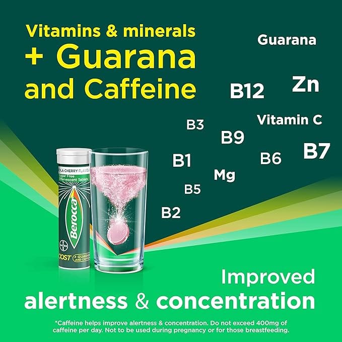 Berocca Boost Effervescent 30 Tablets - Image 6