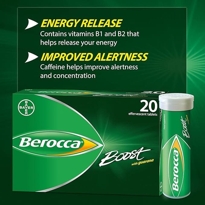 Berocca Boost Effervescent 30 Tablets - Image 7