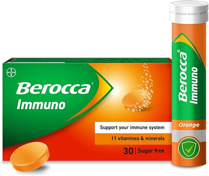 Berocca Immuno Effervescent Tablets 30 - Image 3