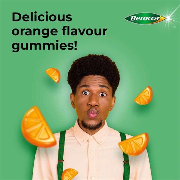 Berocca Immuno Support Orange Gummies 60 Pack - Image 4