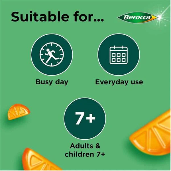 Berocca Immuno Support Orange Gummies 60 Pack - Image 5