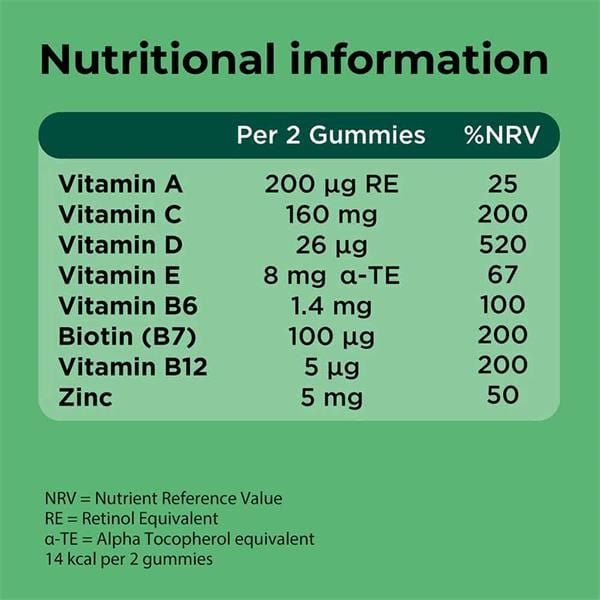 Berocca Immuno Support Orange Gummies 60 Pack - Image 6