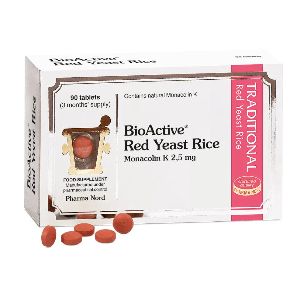 BioActive Red Yeast Rice 90 Tablets