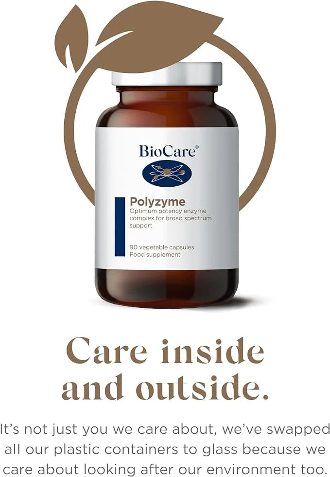 Polyzyme Forte Enzyme Complex Capsules BioCare 90 Capsules - Image 7