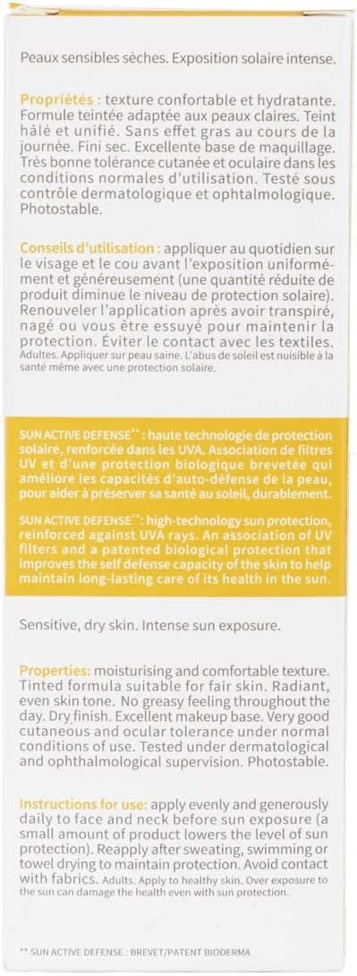 Bioderma Photoderm SPF 50+ Tinted Cream Light 40ml - Image 4