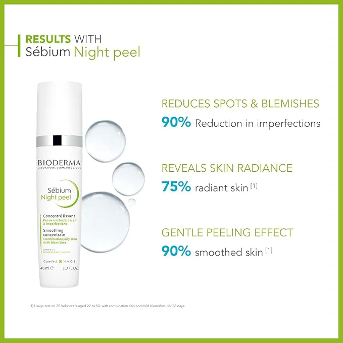Bioderma Sebium Night Peel 40ml - Image 3