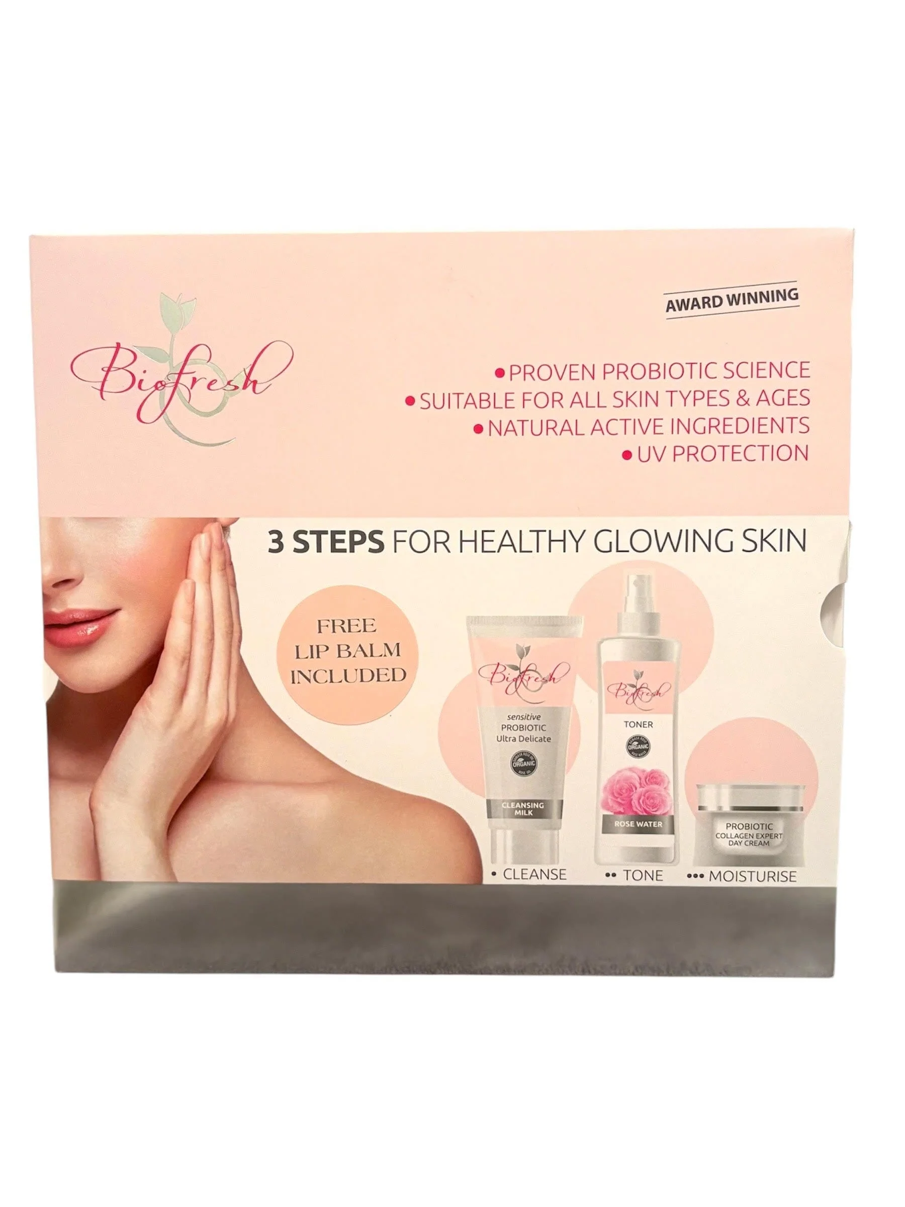 Biofresh - 3 Steps For Healthy Glowing Skin Gift Set