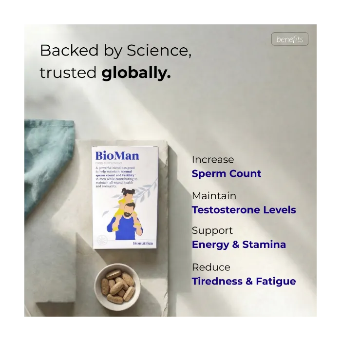 Bionutrica BioMan 60 Tablets - Image 6