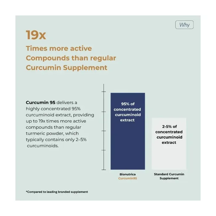 Bionutrica Curcumin 95 60 Capsules - Image 5