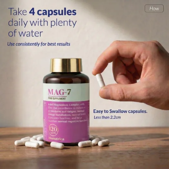 Bionutrica MAG-7 120 Capsules - Image 6