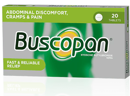 Buscopan Hyoscine 10mg Tablets (20)
