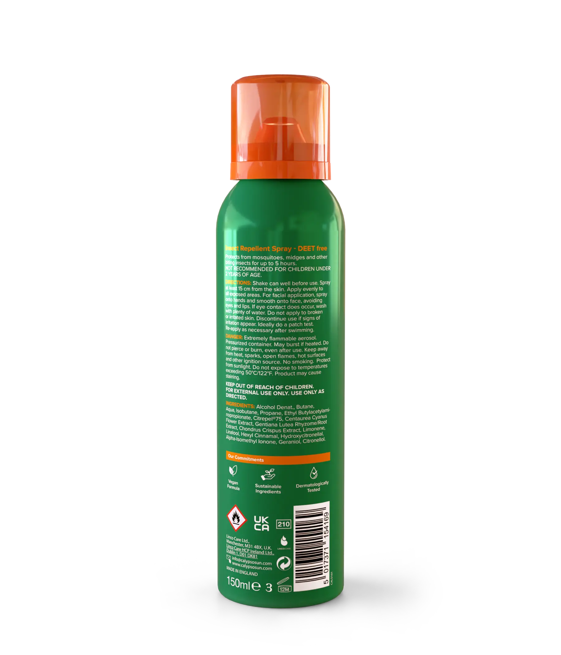 Calypso Insect Repellent 150Ml - Image 2