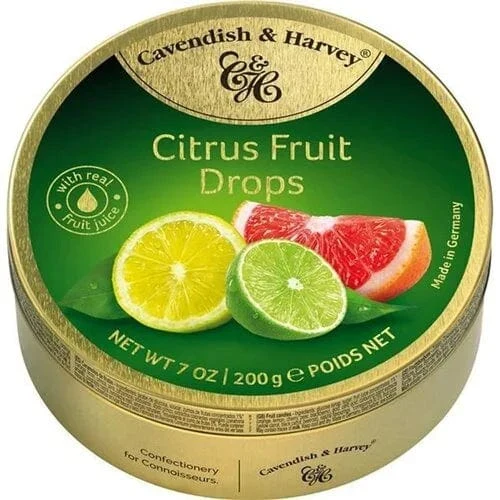 Cavendish & Harvey Citrus Fruit Drops 200G