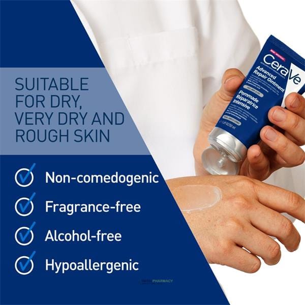 CeraVe Advanced Repair Ointment for Very Dry and Chapped Skin 50ml - Image 5