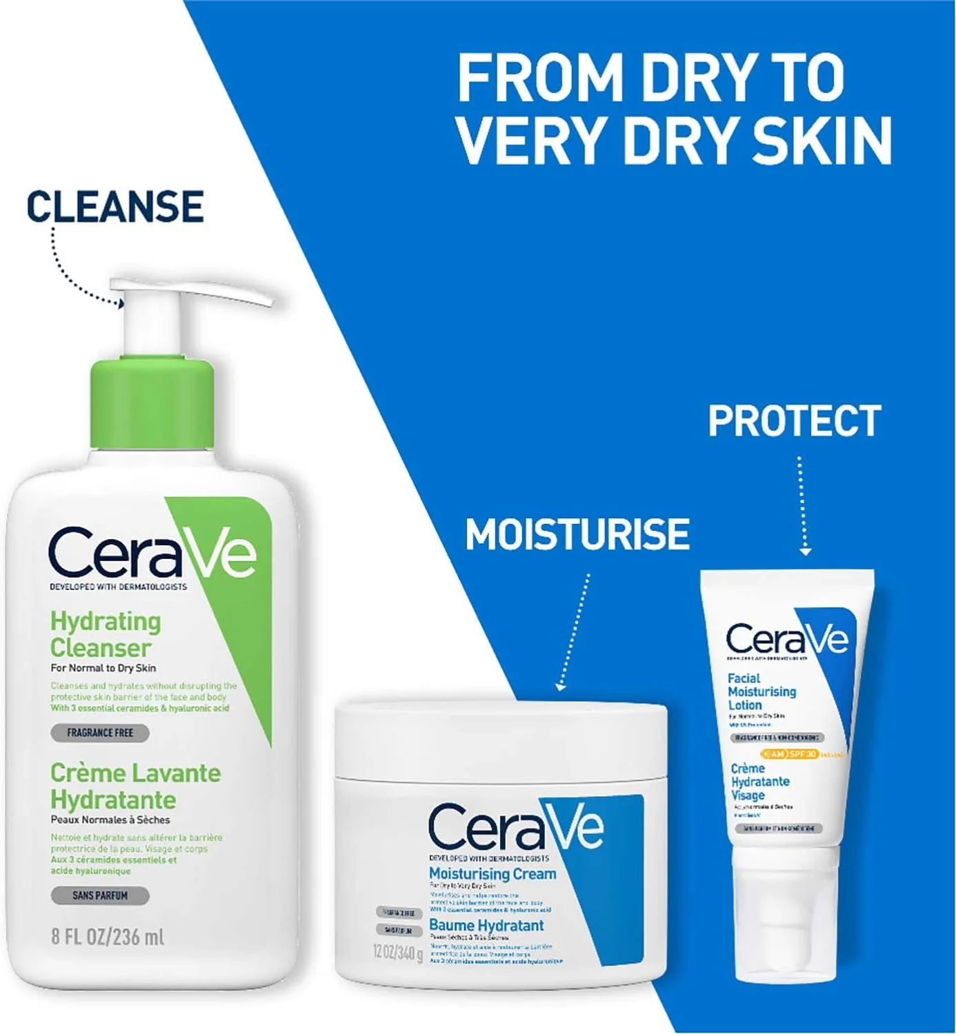 CeraVe Intensive Moisturising Cream 340g - Image 8
