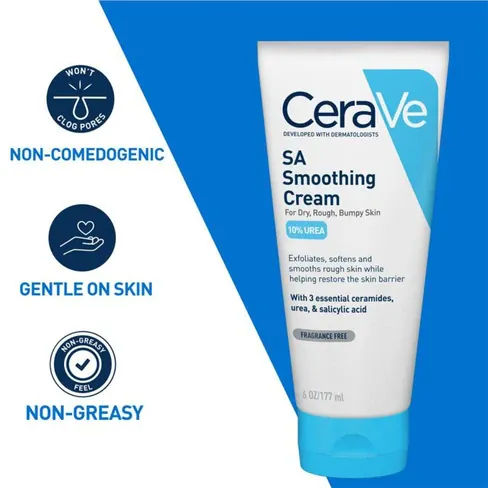 CeraVe SA Smoothing Cream 177ml - Image 4