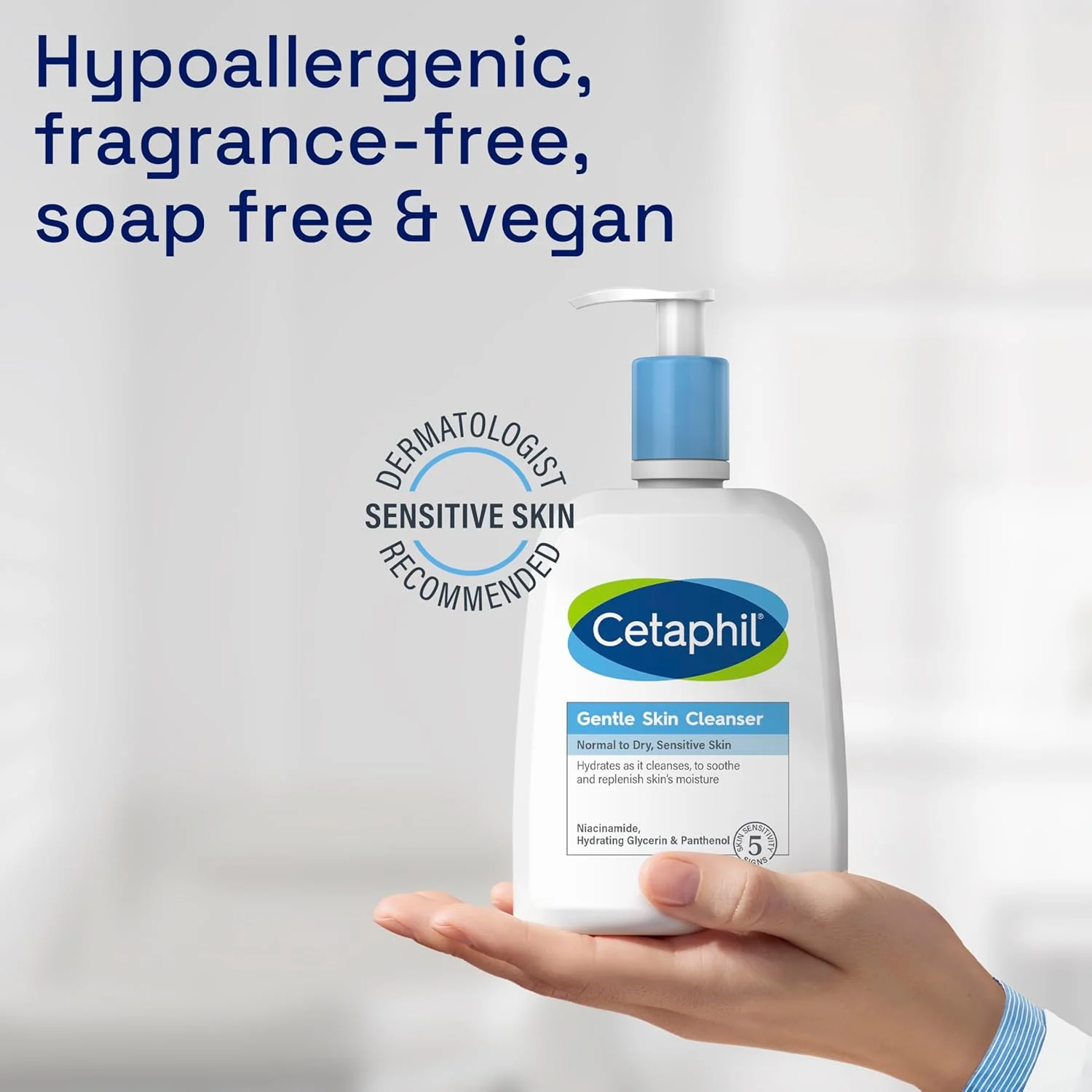 Cetaphil - Gentle Skin Cleanser (473ml) - Image 5