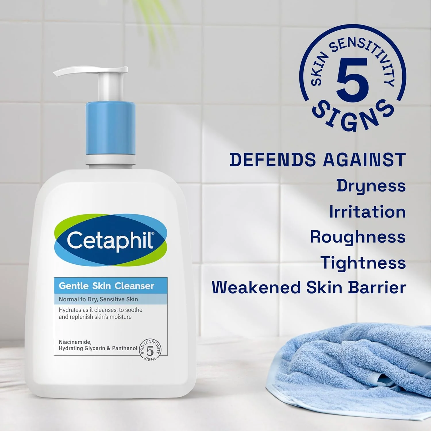 Cetaphil - Gentle Skin Cleanser (473ml) - Image 8