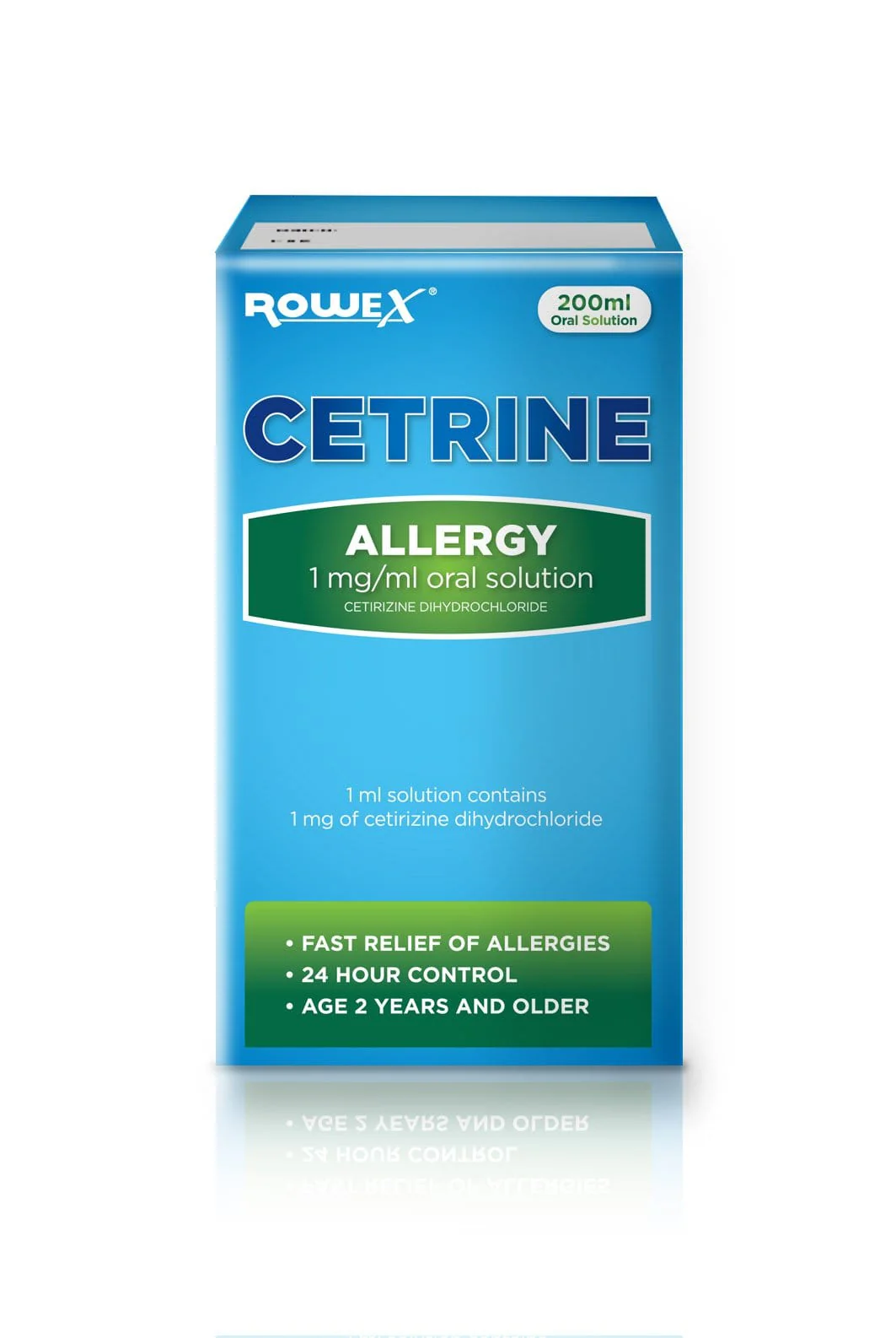 Cetrine Cetirizine Allergy 1mg/ml Solution (200ml)