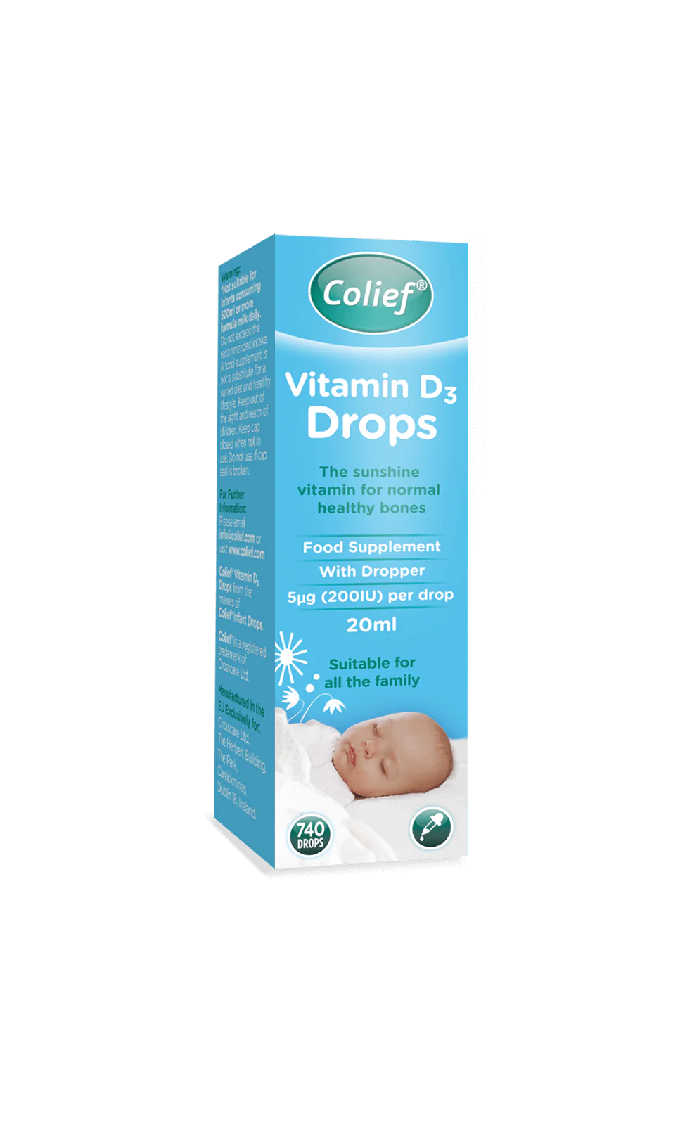 Colief Vitamin D3 Drops (20ml)