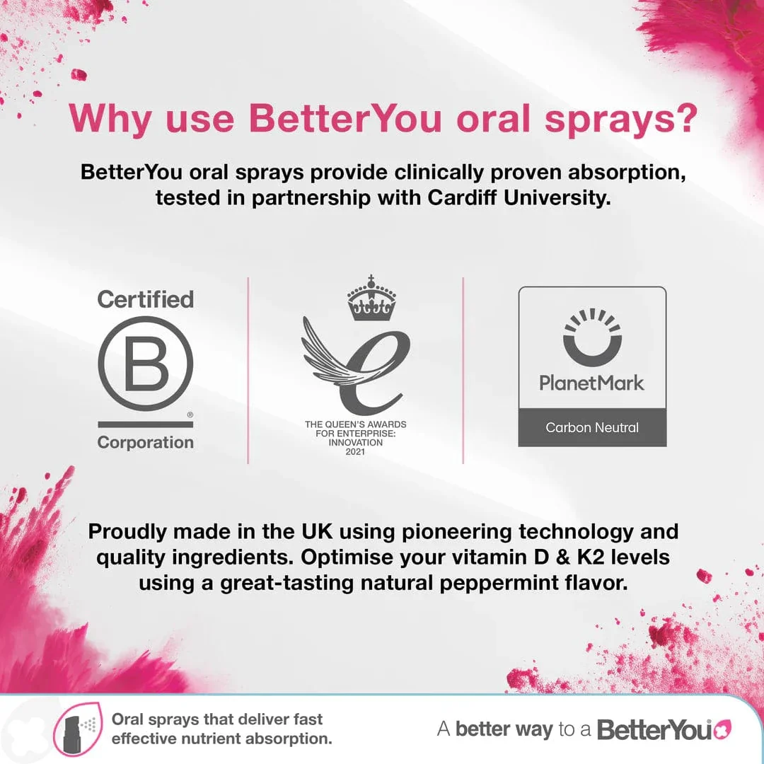 Better You D400 Infant Vitamin D Oral Spray 15ml - Image 4