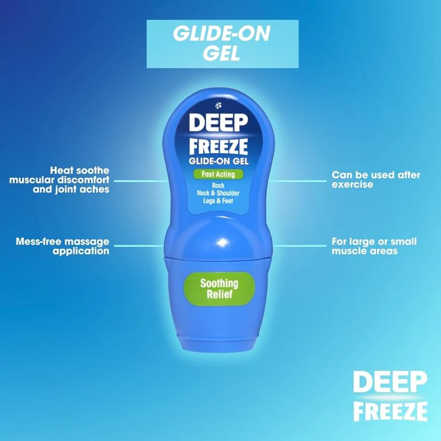 Deep Freeze Pain Relief Glide-On Gel 50g - Image 2