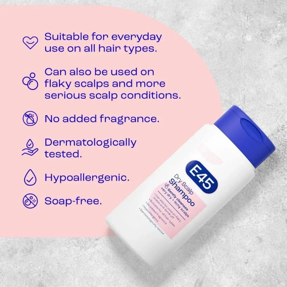 E45 Dry Scalp Shampoo 200ml - Image 2
