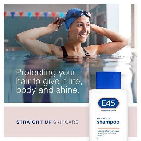 E45 Dry Scalp Shampoo 200ml - Image 3