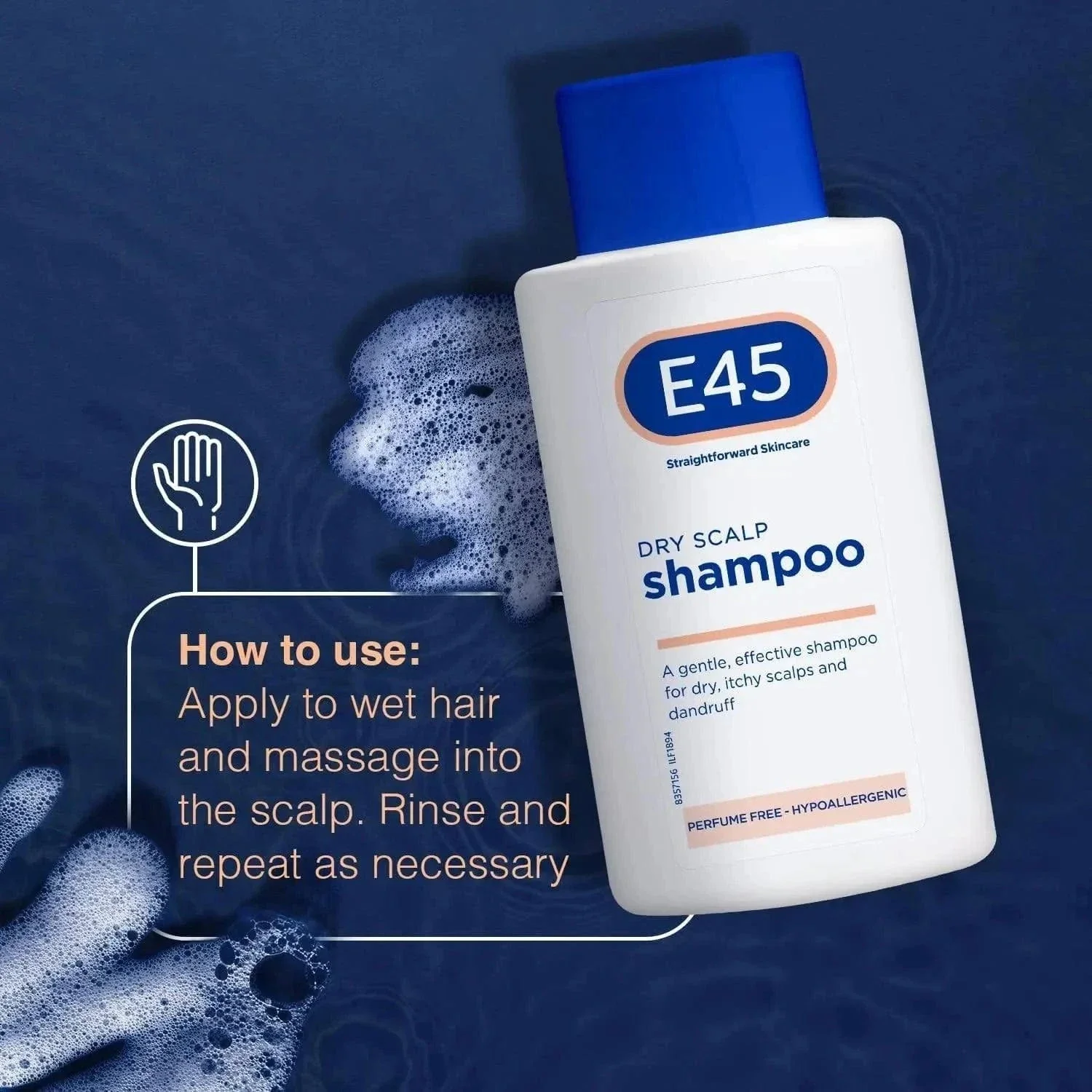 E45 Dry Scalp Shampoo 200ml - Image 5