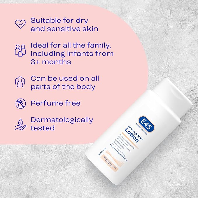 E45 Daily Moisturising Lotion 200ml - Image 6