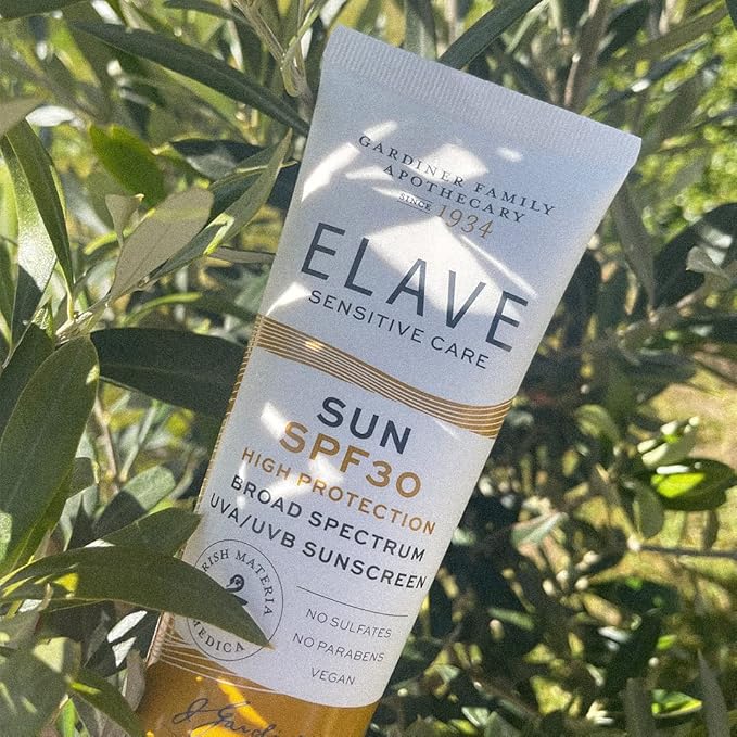 Elave Sensitive Sun Protection Cream SPF30+ 100ml Travel Size - Image 3