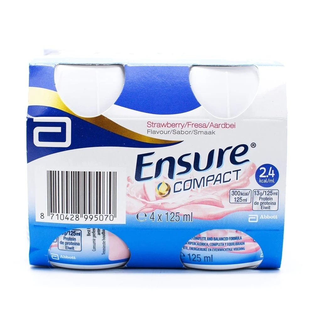 Ensure Compact Strawberry 4 x 125ml - Image 3