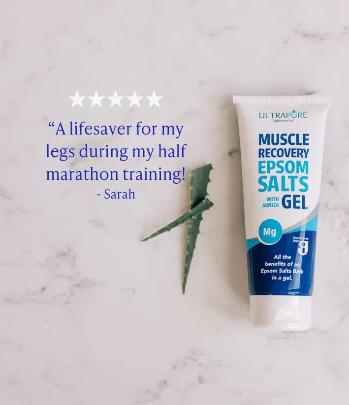 UltraPure Epsom Salt Gel with Arnica 200ml - Image 3