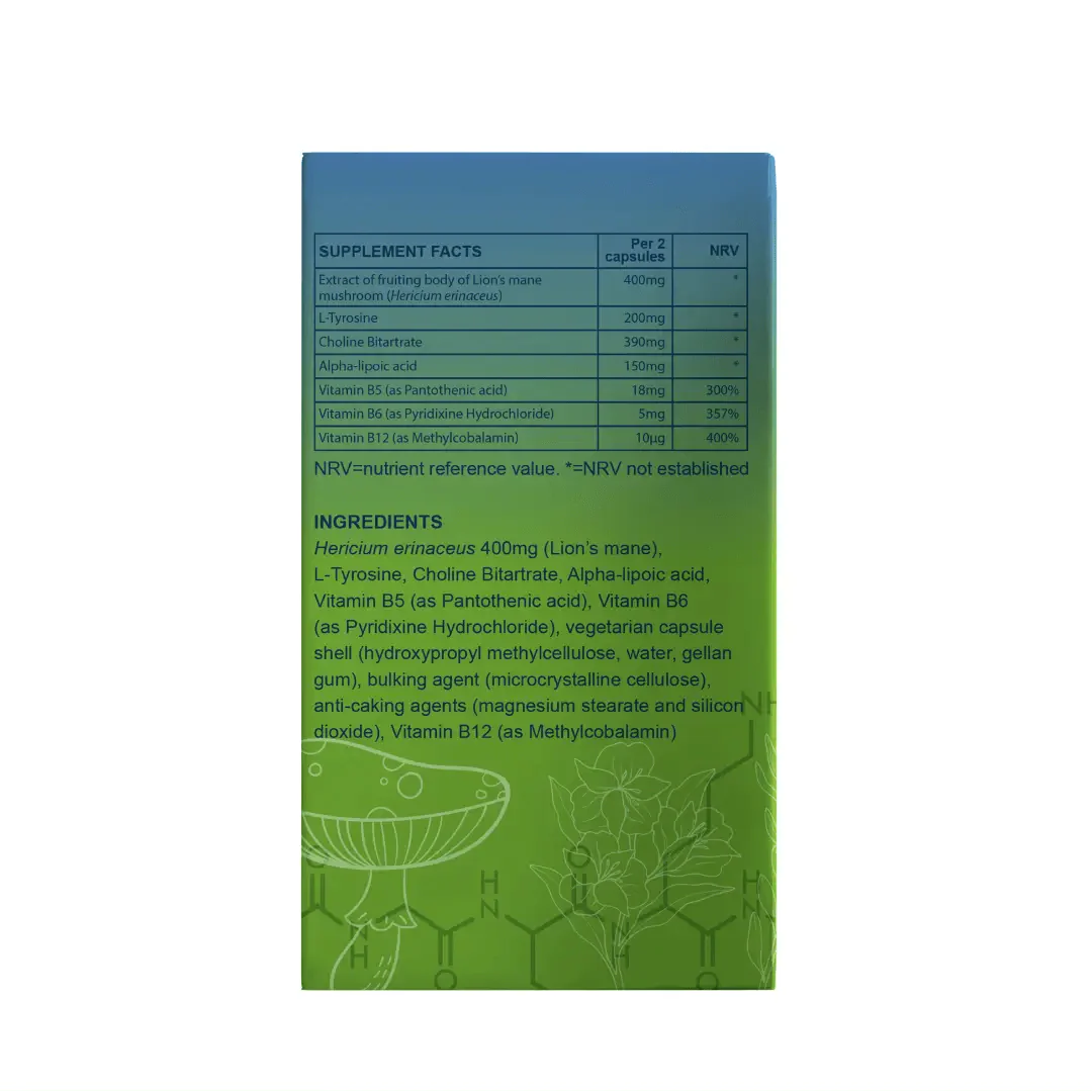 FabU Focus Brain 60 Capsules - Image 7