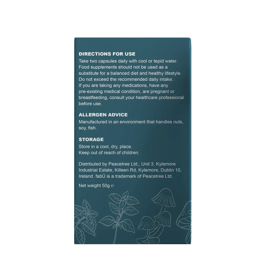 FabU Shrooms Immune 60 Capsules - Image 6