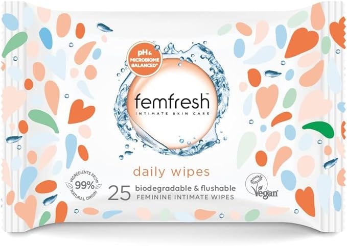 Femfresh Intimate Skincare Freshening & Soothing Wipes (25) - Image 4