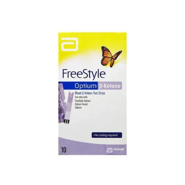 FreeStyle Optium Beta Ketone 10 Test Strips - Image 2